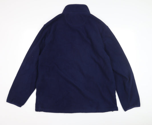 Peter Storm Men's Blue Fleece Jacket XL Outdoor