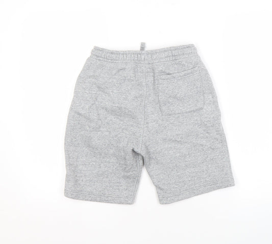 Jack Wills Boys' Grey Sweat Shorts, 11-12 Years, Elastic Waist