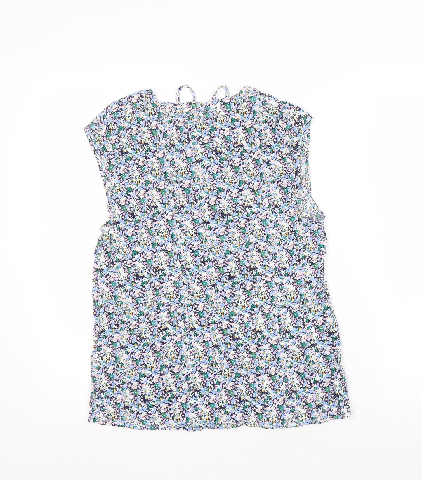 Crew Clothing Women's Multicoloured Floral Tunic Blouse, Size 12