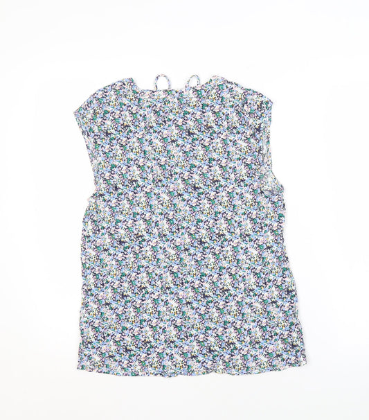 Crew Clothing Women's Multicoloured Floral Tunic Blouse, Size 12