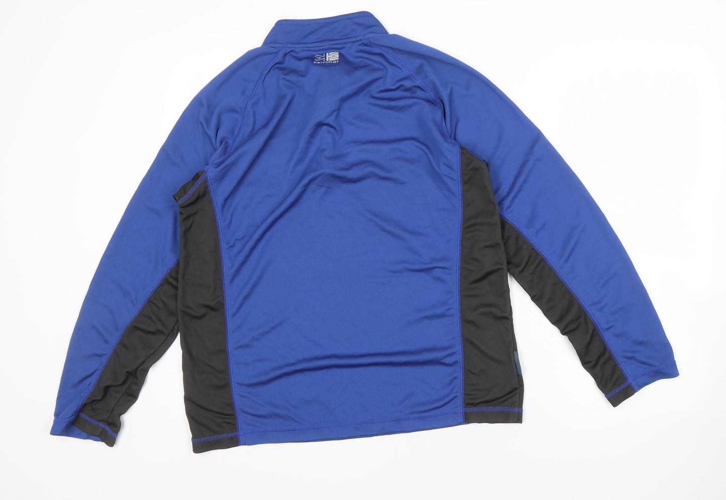 Karrimor Men's Blue XL Long Sleeve Pullover Activewear