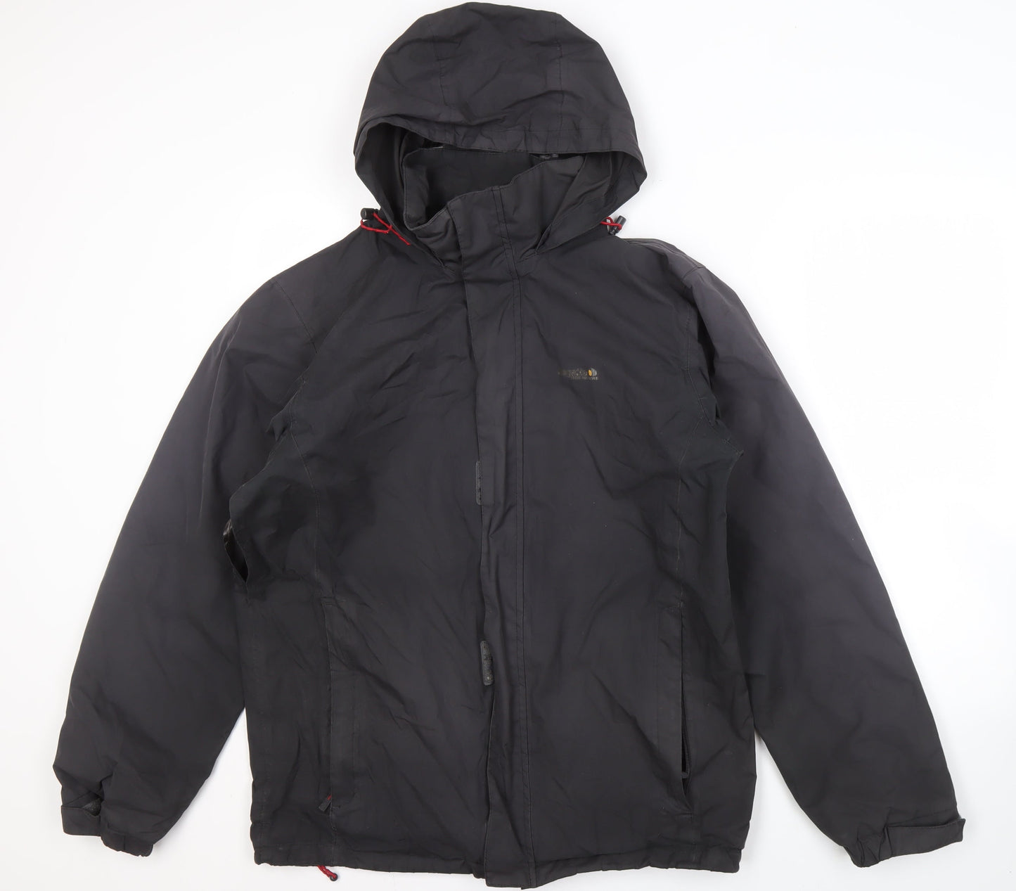 Regatta Men's Black Parka Jacket M Hooded Waterproof