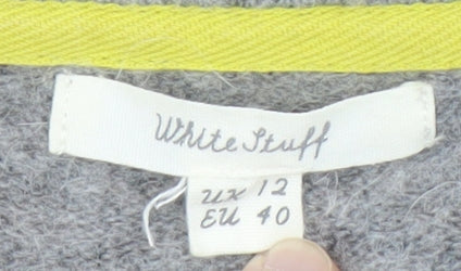 White Stuff Women's Multicoloured Striped Jumper Size 12