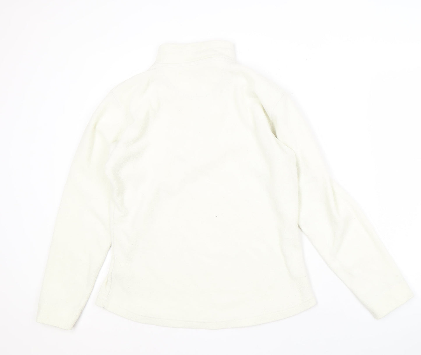 Peter Storm Women's White Fleece Sweatshirt Size 16