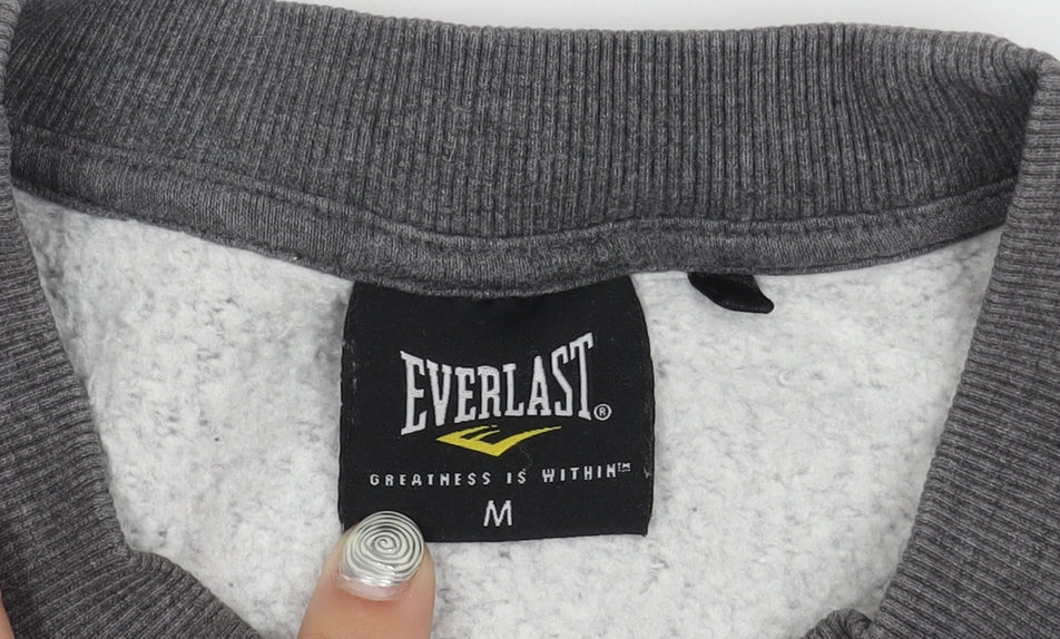 Everlast Men's Grey Pullover Sweatshirt Size M