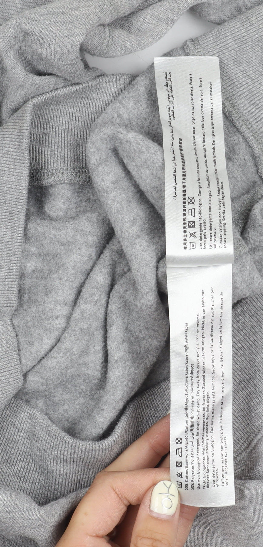 Jack Wills Women's Grey Crew Neck Sweatshirt Size 6