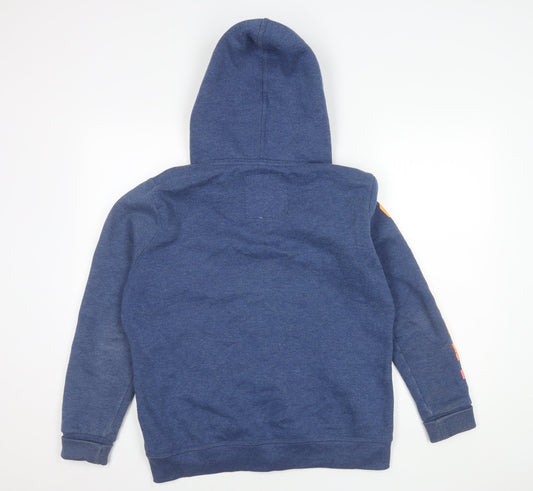 Superdry Unisex Blue Osaka 6 Hoodie Jacket XL