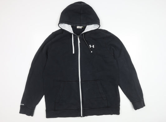 Under Armour Men's Black Hoodie Jacket XL