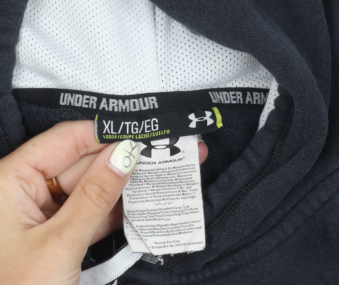 Under Armour Men's Black Hoodie Jacket XL