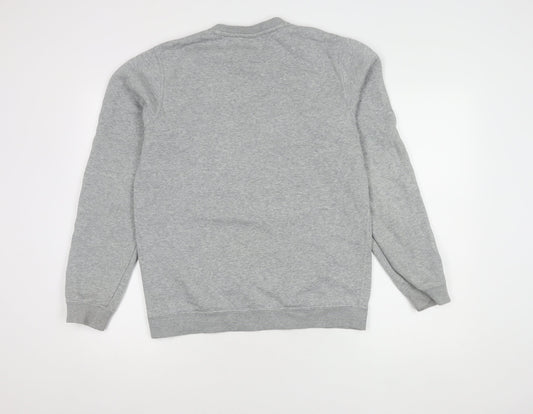 Nike Men's Grey Sweatshirt S Lightweight Logo