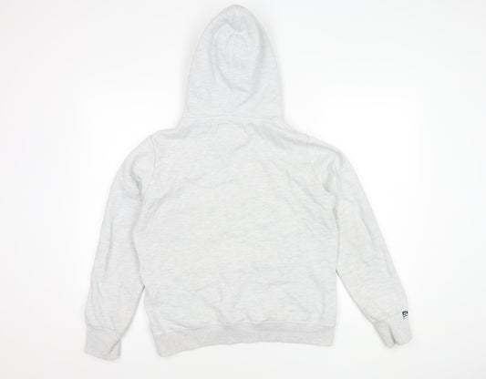 Superdry Women's Grey Pullover Hoodie UK Size 12