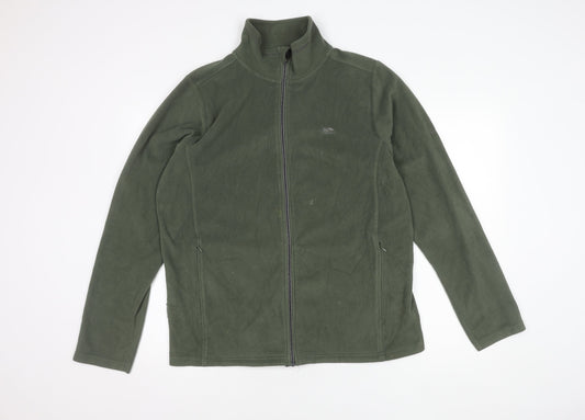 Trespass Men's Green Fleece Jacket Size L