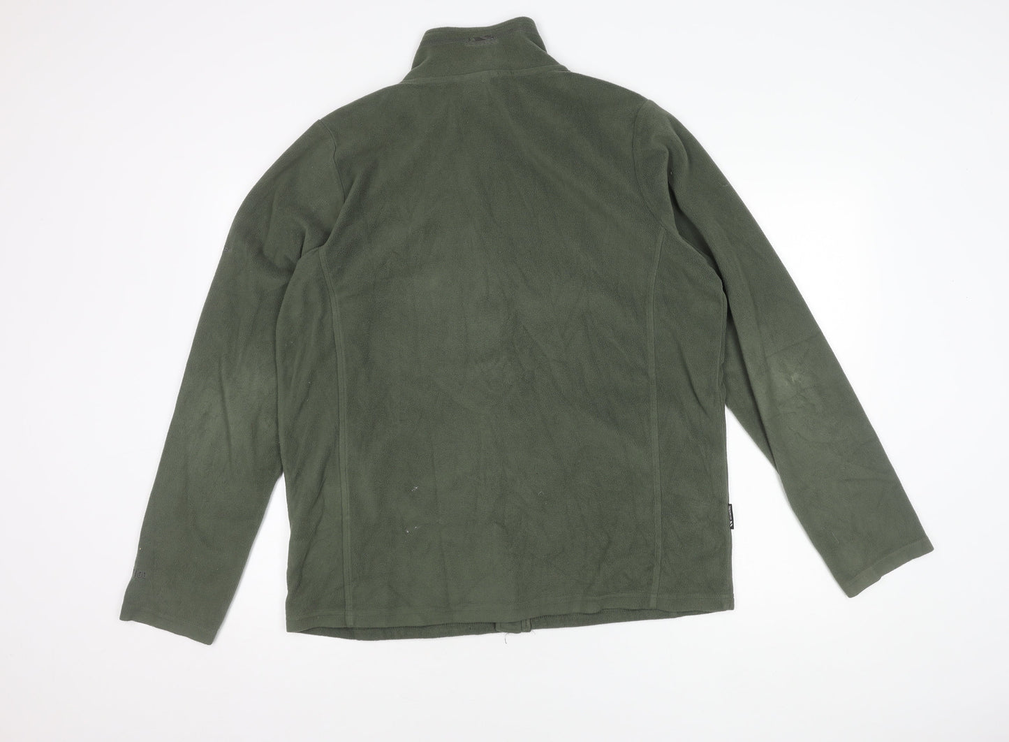 Trespass Men's Green Fleece Jacket Size L