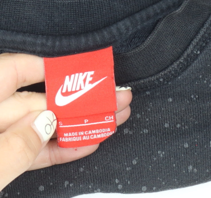 Nike Unisex Adults Black Pullover Sweatshirt S