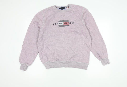 Tommy Hilfiger Unisex Sweatshirt, M, Multicoloured, Pullover