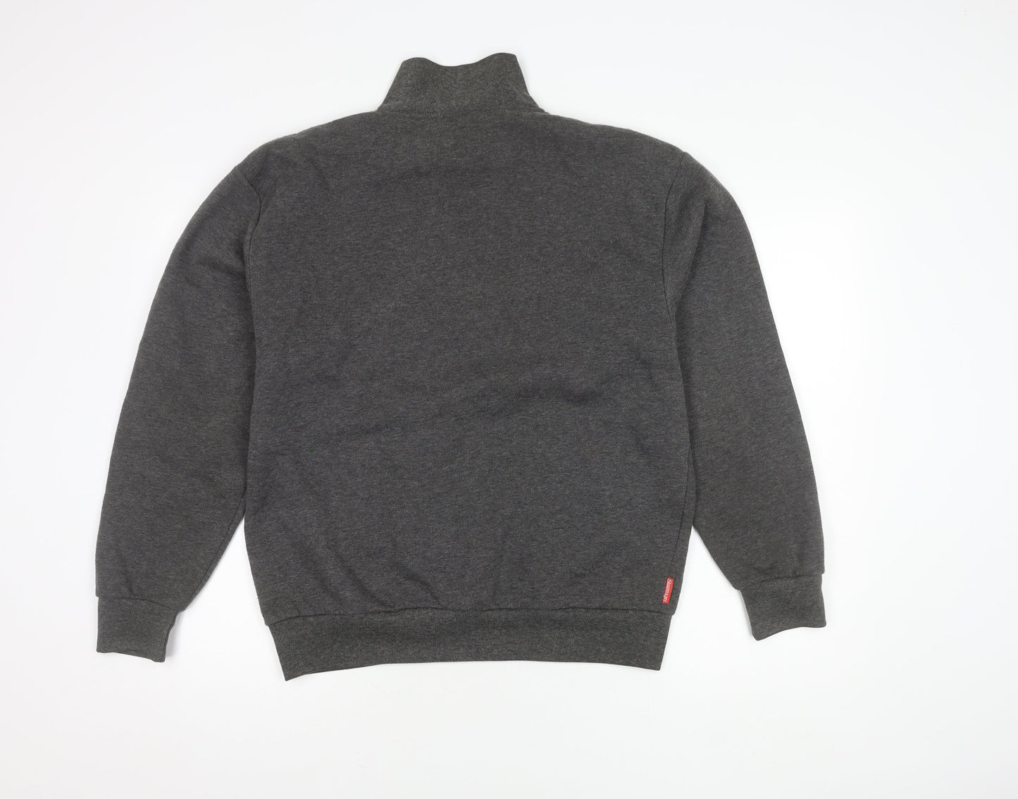 Slazenger Men's Grey 1/4 Zip Sweatshirt M