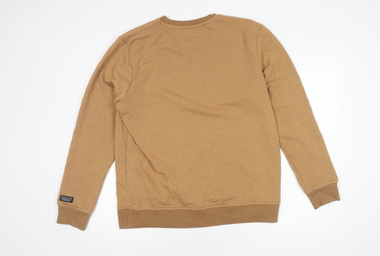 Jack & Jones Men's Brown XL Crew Neck Sweatshirt