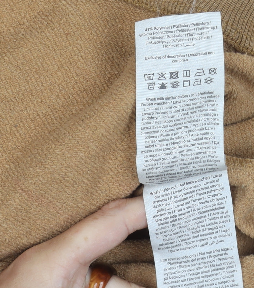 Jack & Jones Men's Brown XL Crew Neck Sweatshirt