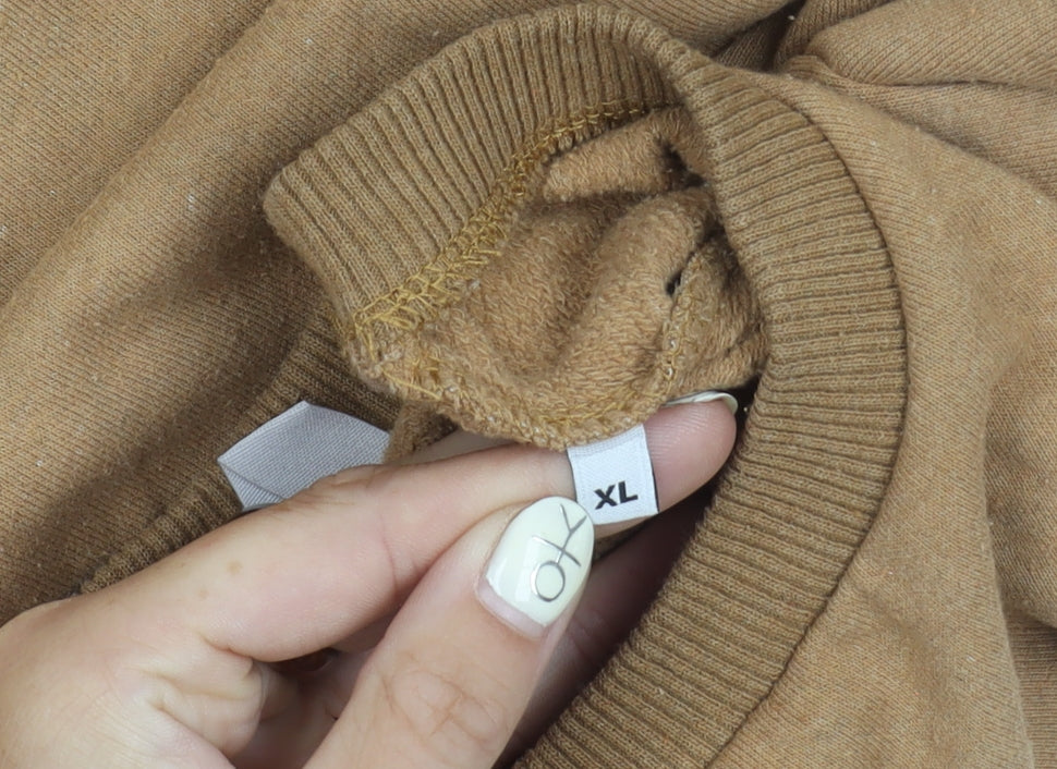 Jack & Jones Men's Brown XL Crew Neck Sweatshirt