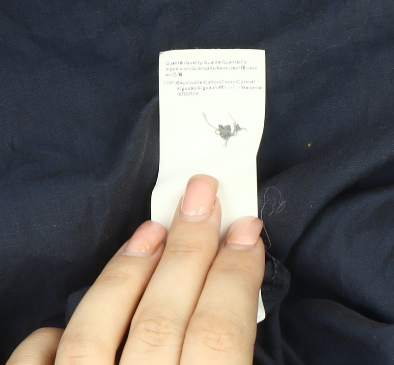 Hugo Boss Men's Blue Slim Fit XL Button-Up Shirt