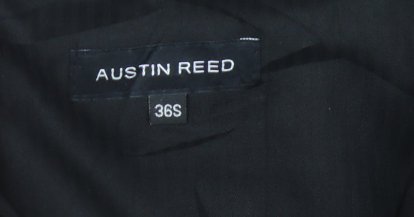 Austin Reed Men's Grey Wool Trousers Size 36S