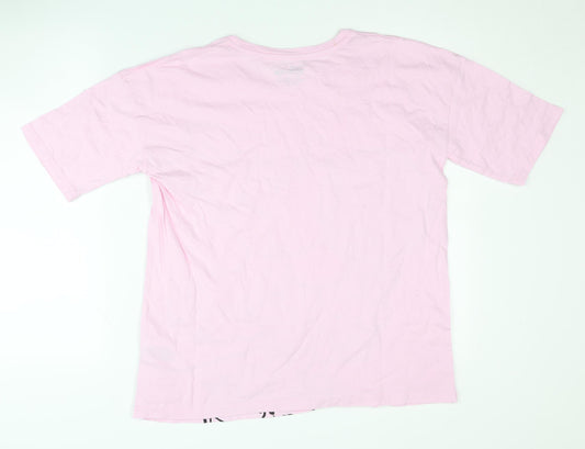 Disney Women's Pink Minnie Mouse T-Shirt M