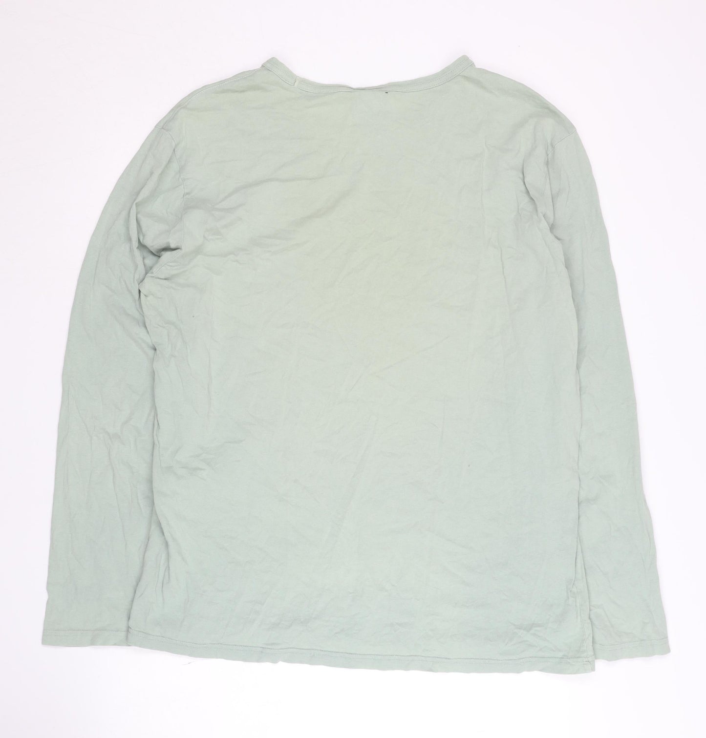 Champion Men's Green XL Long Sleeve T-Shirt