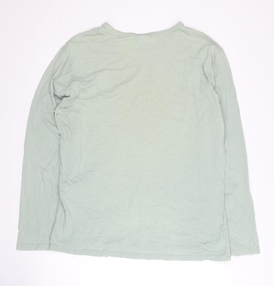 Champion Men's Green XL Long Sleeve T-Shirt