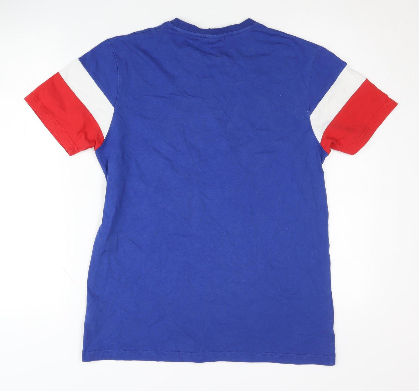 Ellesse Men's Blue Graphic T-Shirt Medium