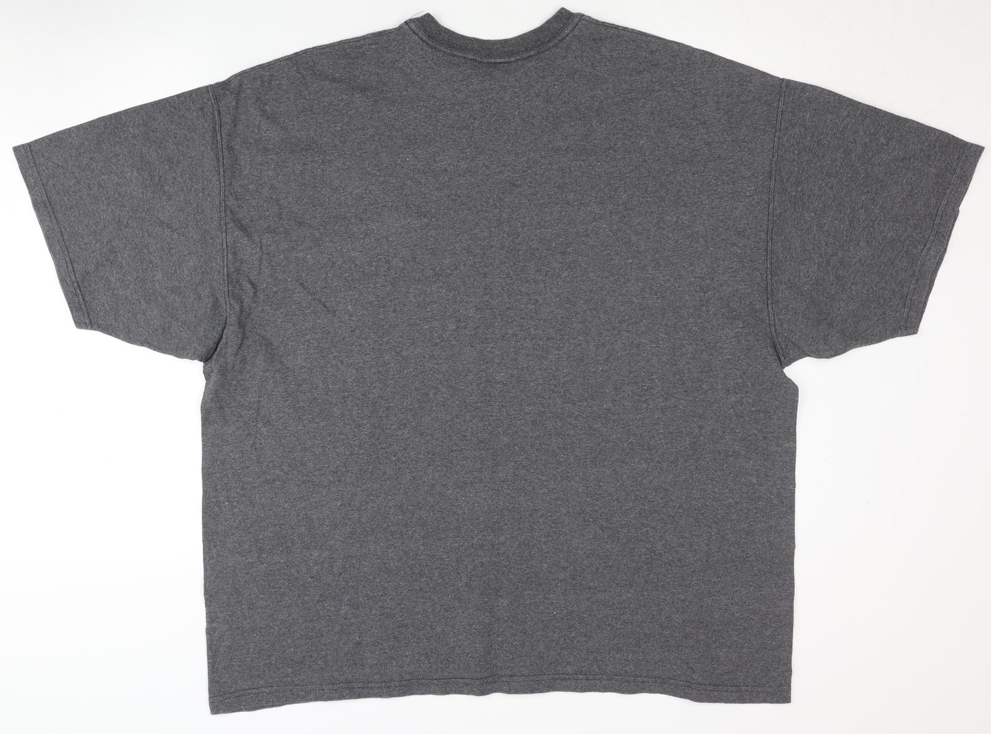 Champion Men's Grey XL Crew Neck T-Shirt Logo