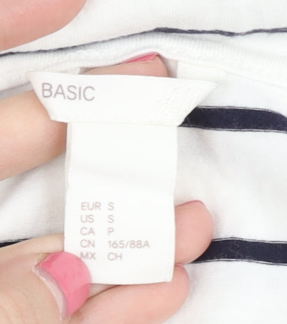 H&M Women's Striped Tank Top, Size S, Basic Style