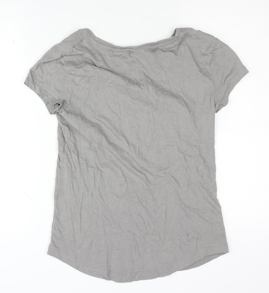 Disney Women's Grey Minnie Mouse T-Shirt, Size S