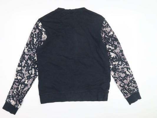 Nike Men's Black Pullover Graphic Sweatshirt M