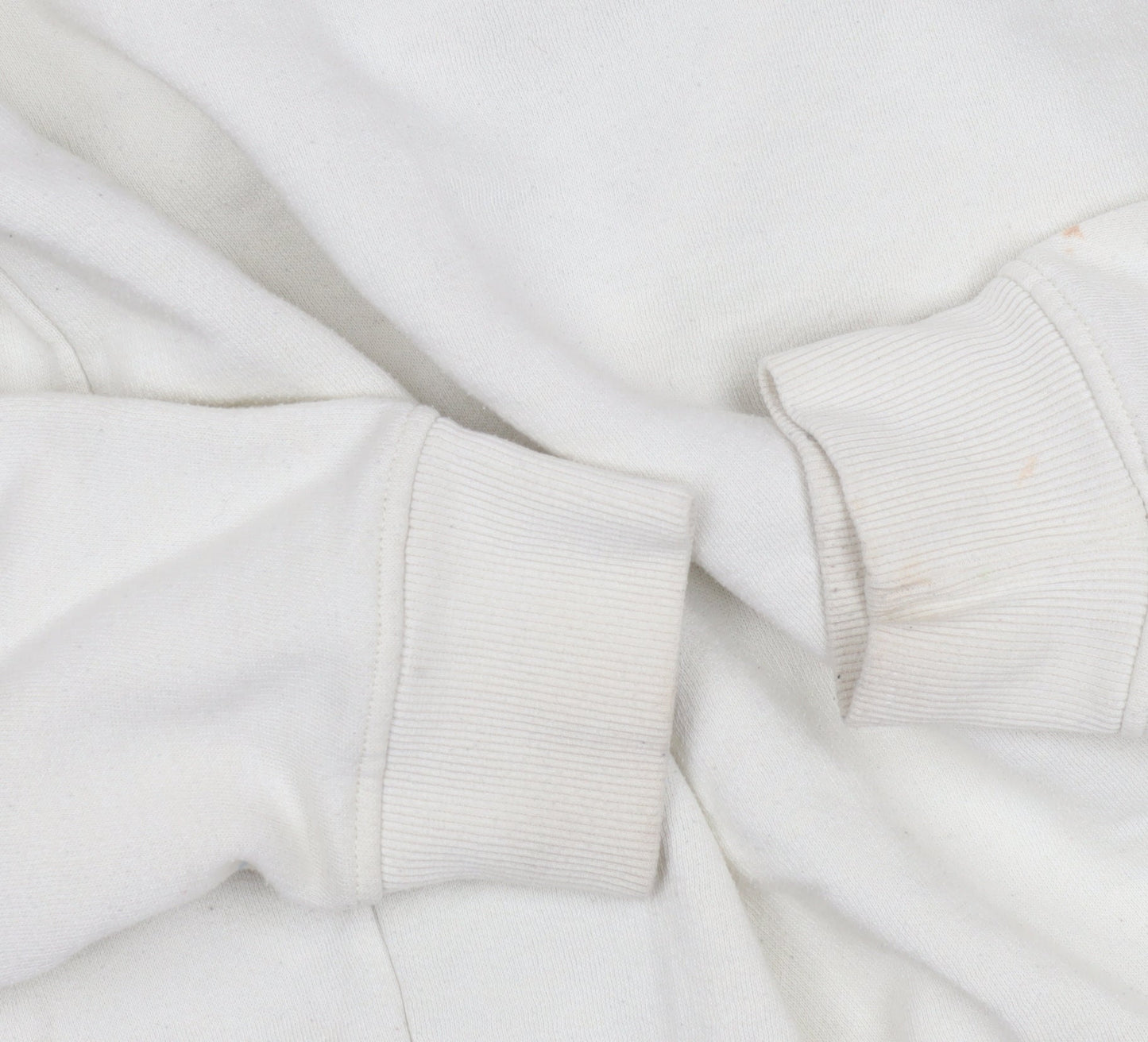 Fila Ivory Collared Sweatshirt, Unisex S, Logo Zip Accents