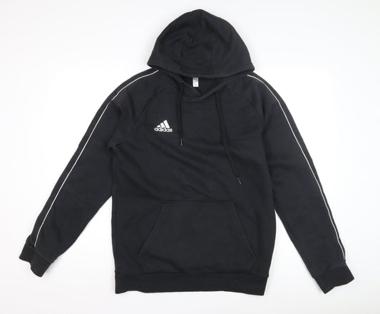 Additional front view of Adidas Men's Black Pullover Hoodie M
