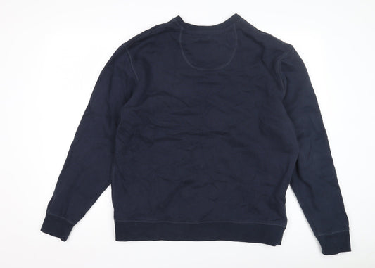 Jack Wills Men’s Large Blue Pullover Sweatshirt