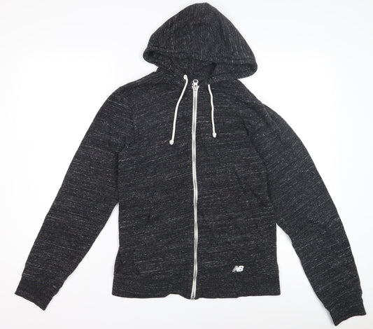 New Balance Men's Black Full Zip Hoodie M