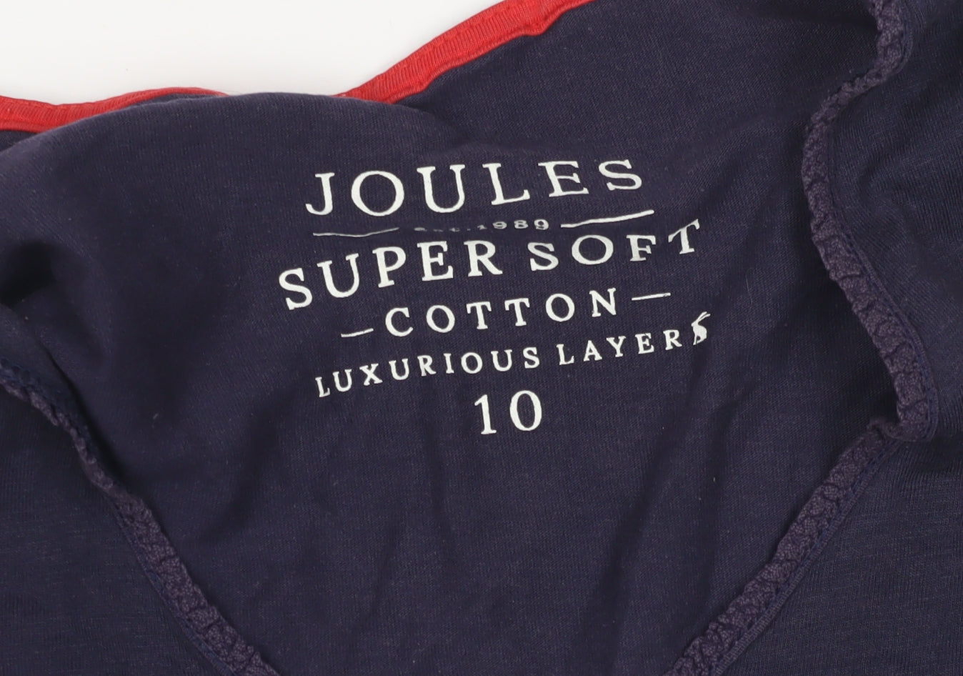Joules Women's Blue Scoop Neck Long Sleeve T-Shirt