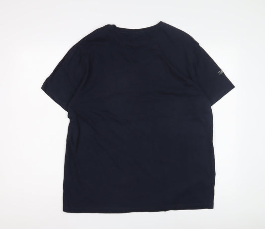 Tokyo Laundry Men's Black XL Crew Neck T-Shirt