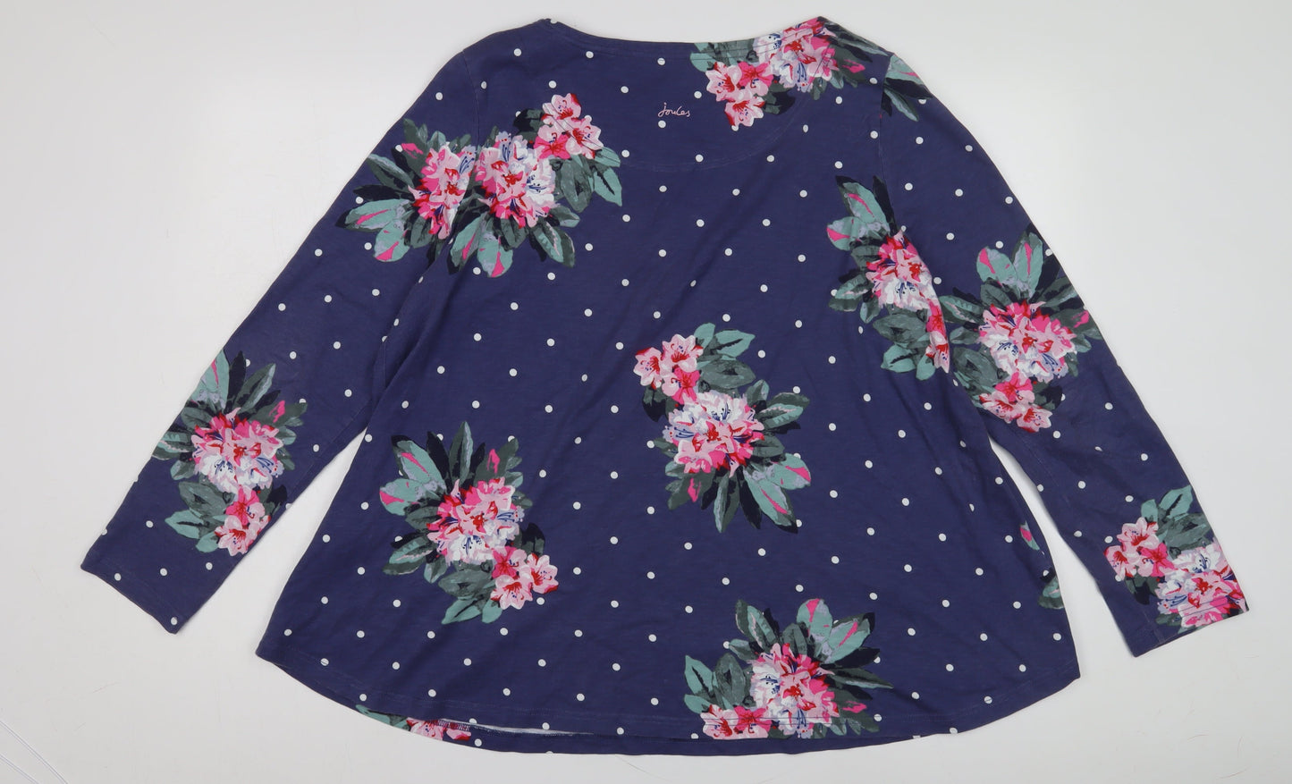 Joules Women's Blue Floral T-Shirt