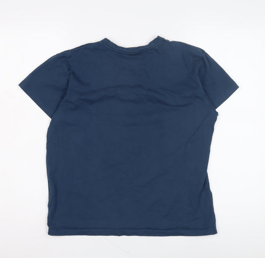 Ellesse Boys Navy T-Shirt, Size 13/14, Classic Logo Style