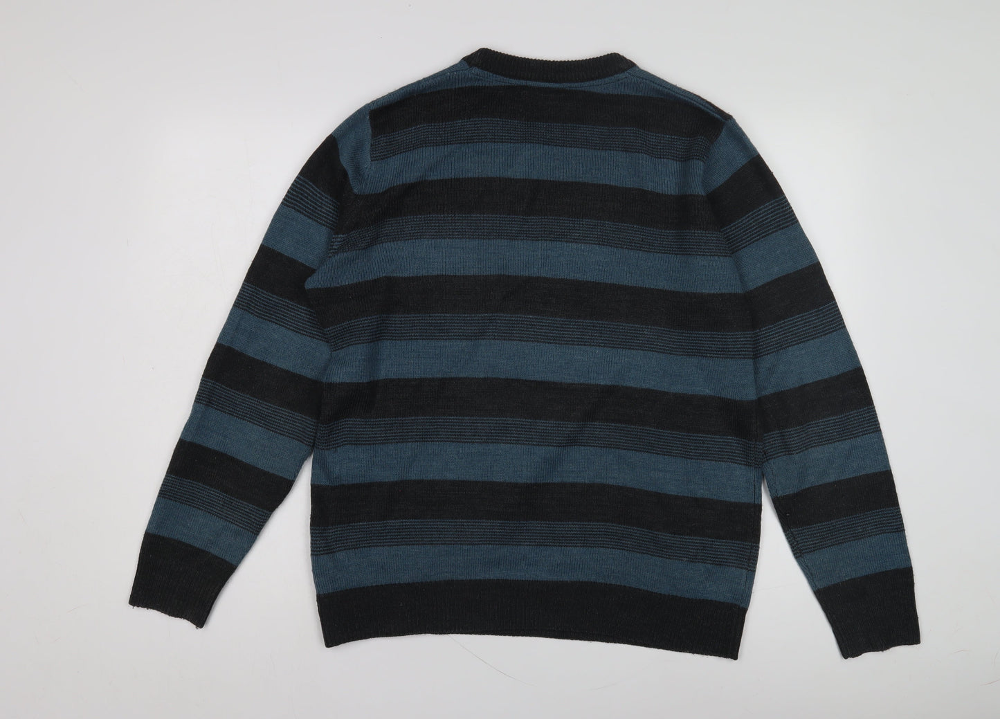 James Pringle Men's Striped Pullover Jumper M