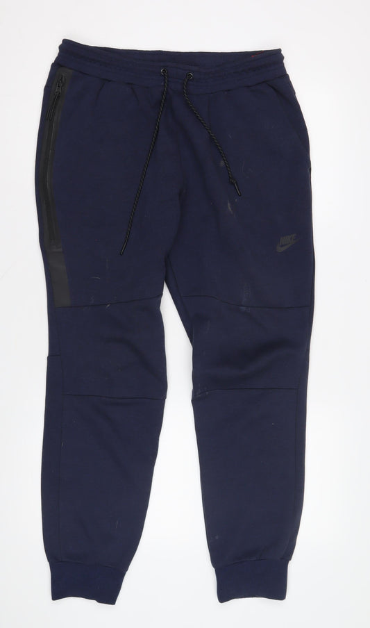 Nike Men's Blue Jogger Sweatpants L Activewear