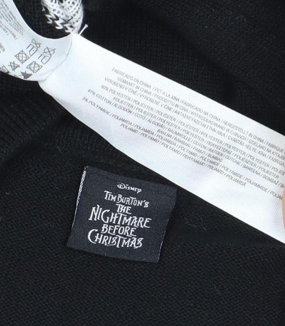 Disney Unisex Adult Black Small Christmas Pullover