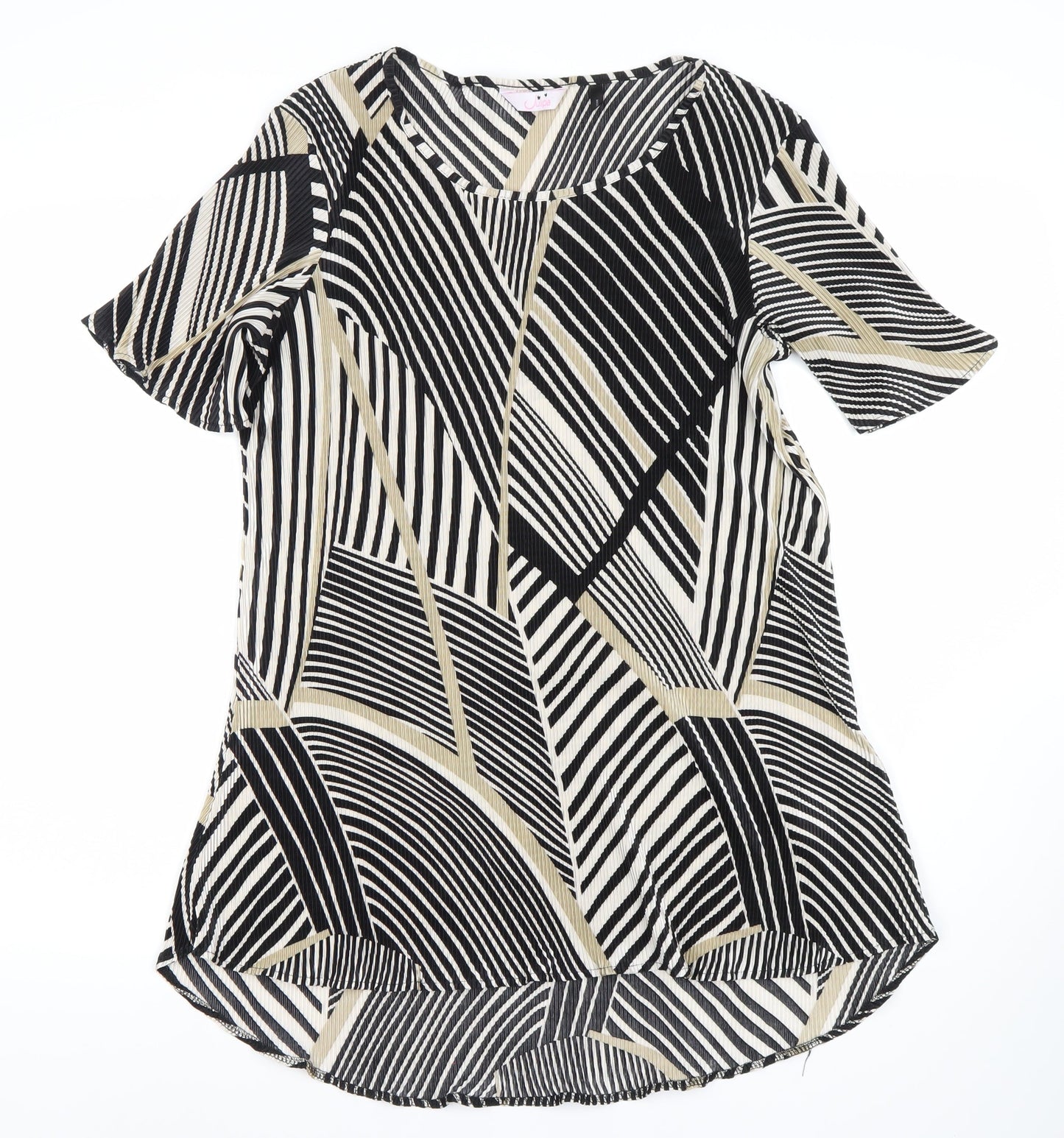 Ulipia Women's Multicoloured Geometric Blouse Size 14