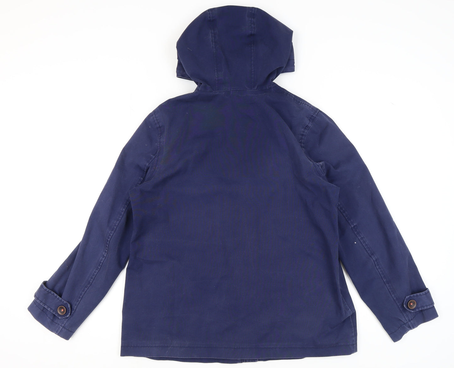 Joules Women's Blue Rain Coat Jacket Size 14