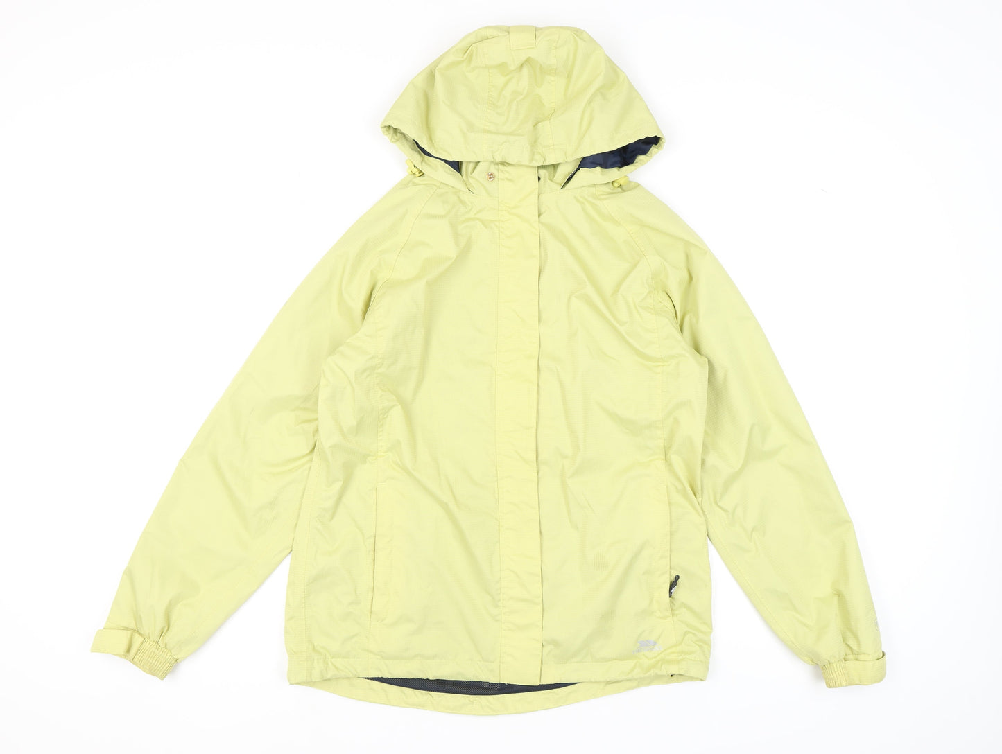 Trespass Women's Yellow Rain Coat Jacket M Waterproof