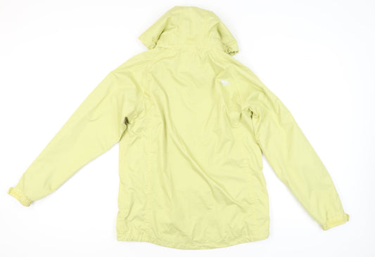 Trespass Women's Yellow Rain Coat Jacket M Waterproof