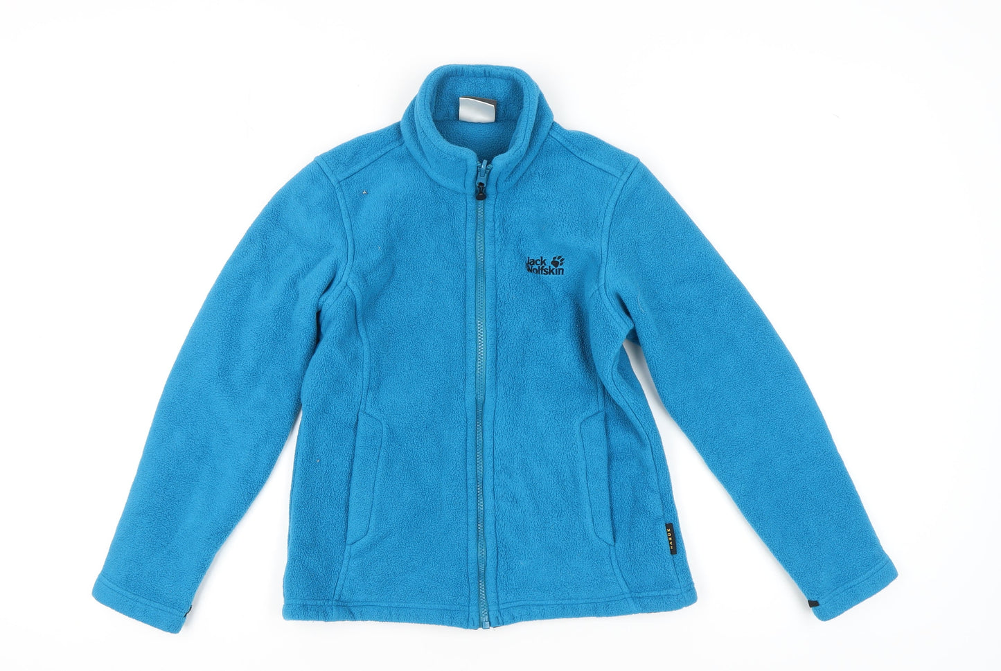 Jack Wolfskin Women's Blue Fleece Jacket Size M