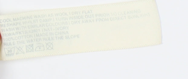 Fat Face Women's Ivory Pullover Jumper, Size 12